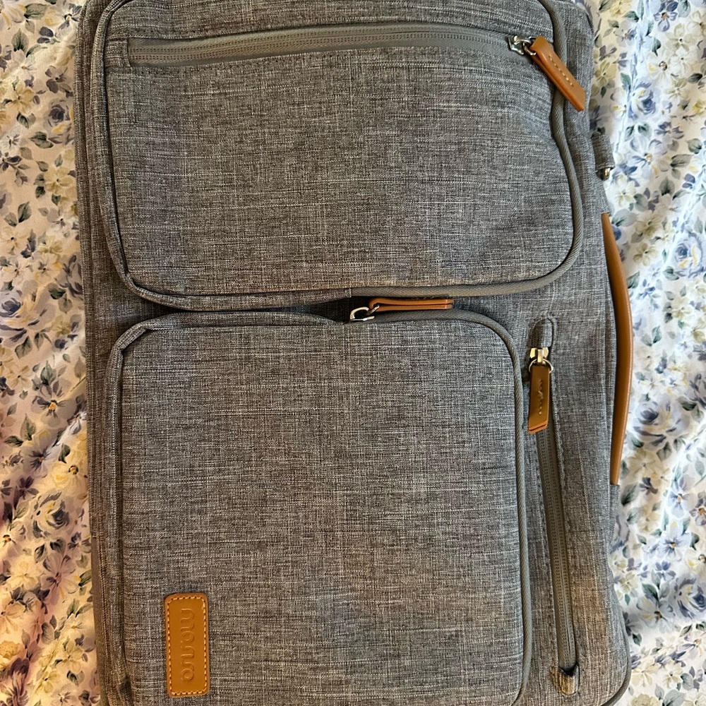 Gray Men's Laptop Bag